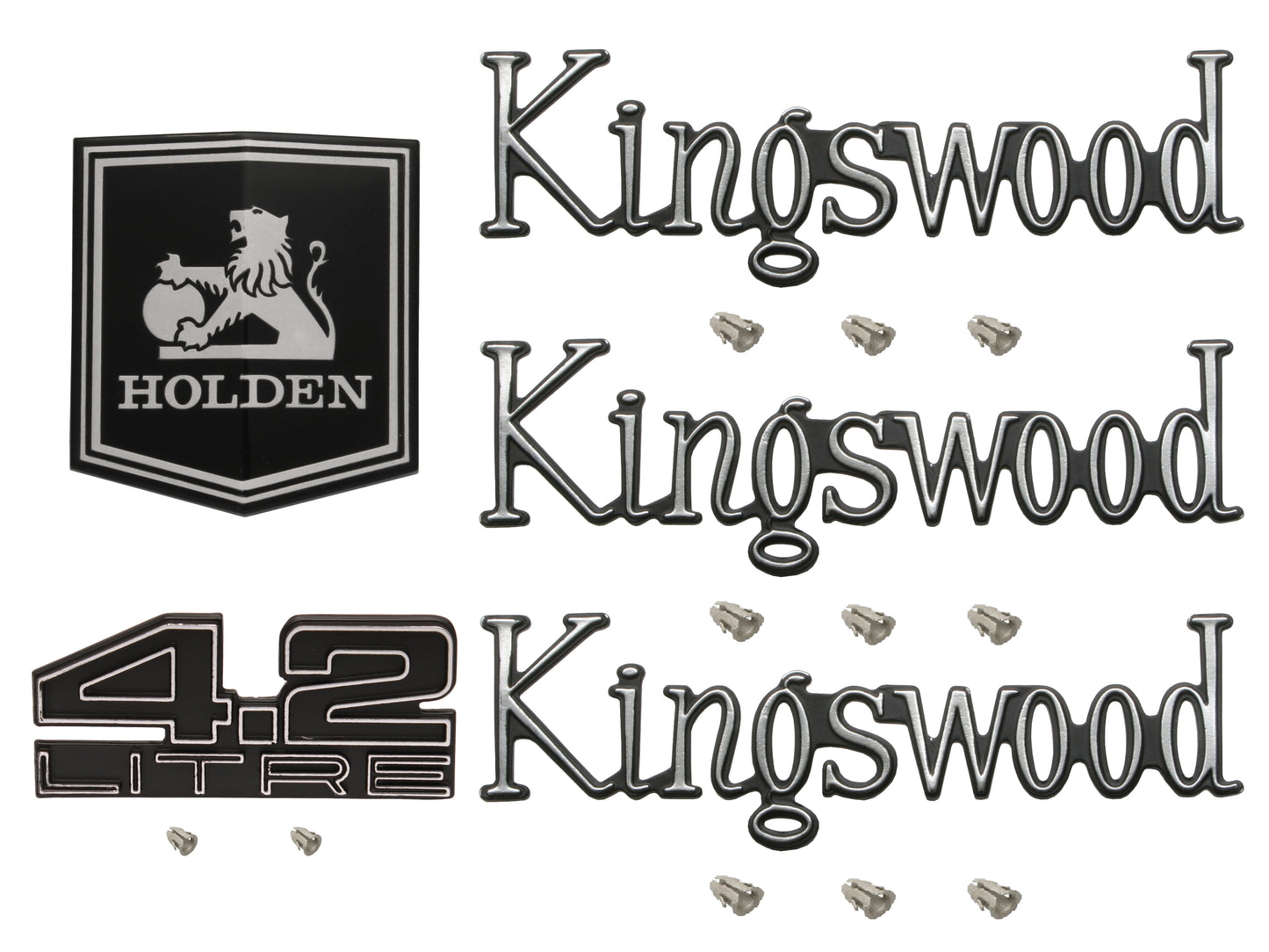 Badge Kit HJ Holden Kingswood 253 - HJBK2