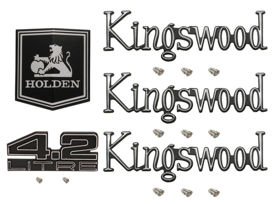 Badge Kit HJ Holden Kingswood 253 - HJBK2