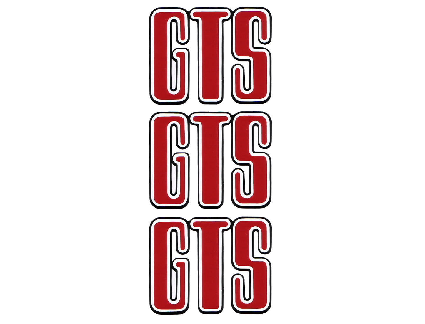 Badge Kit HJ Holden Monaro GTS 253 (Blk Letters) - HJBK8