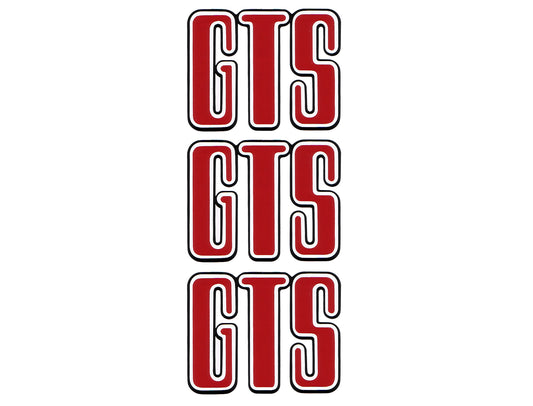 Decal Body Kit HJ Monaro GTS (3 Pcs) "GTS" - BD1006