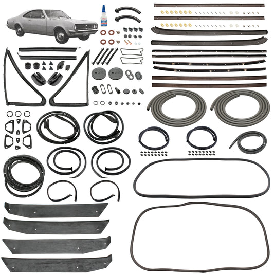 Body Rubber Kit Holden HK HT HG Monaro Grey - HK1G
