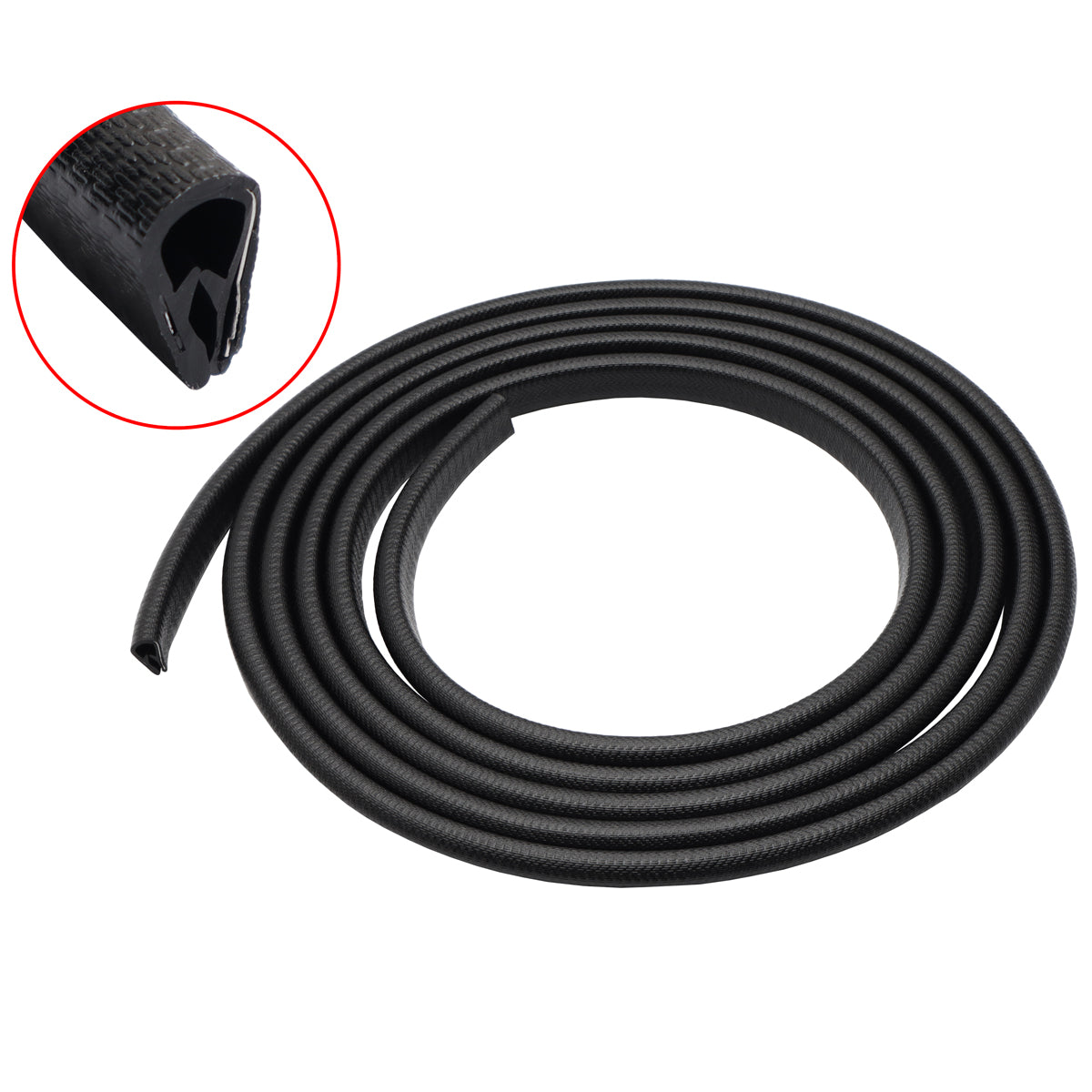 Body Rubber Kit Holden HK HT HG Monaro Black - HK1P