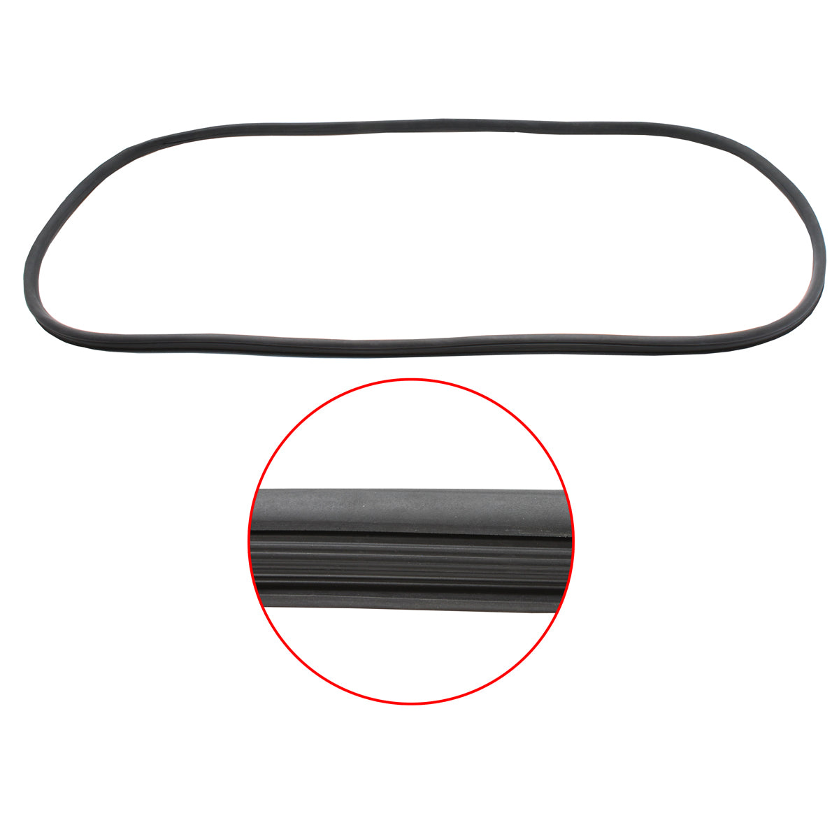 Body Rubber Kit Holden HK HT HG Monaro Black - HK1P