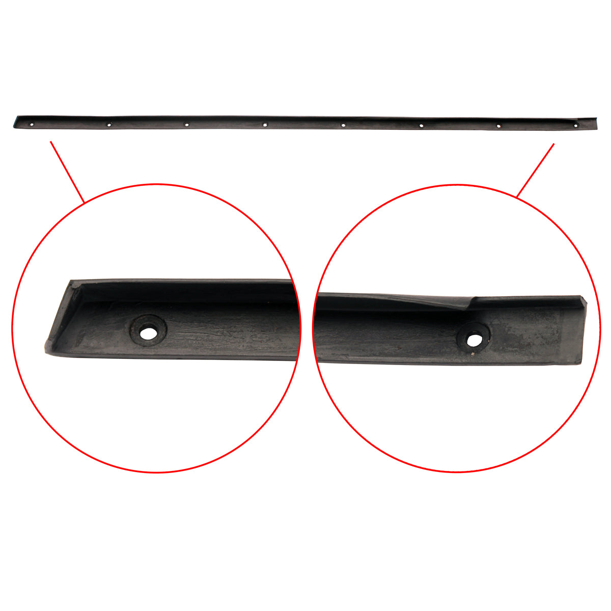 Body Rubber Kit Holden HK HT HG Monaro Black - HK1P