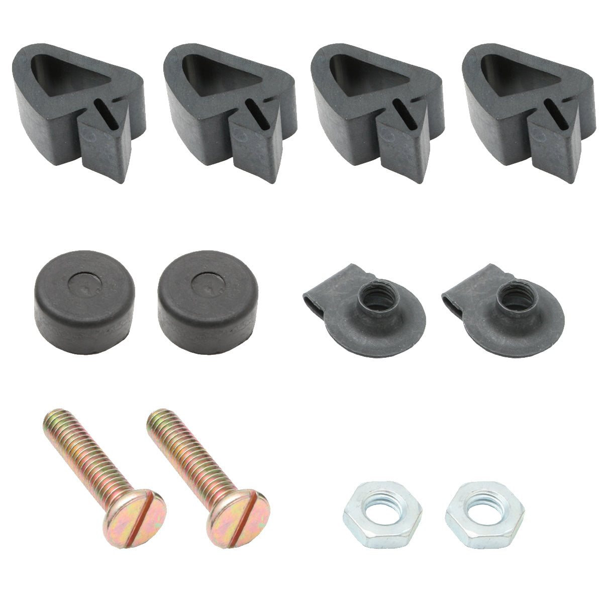 Body Rubber Kit Holden HK HT HG Monaro Black - HK1P
