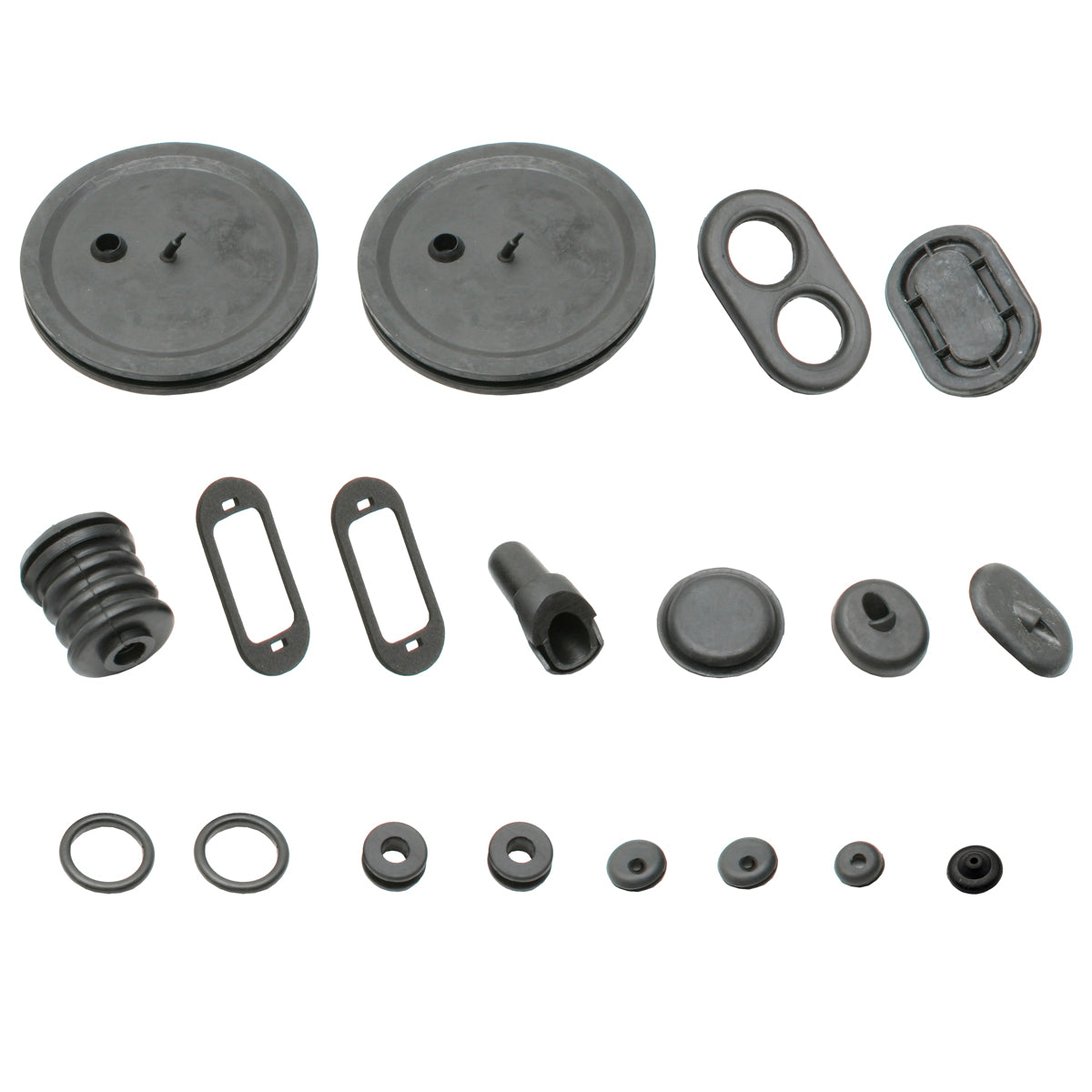 Body Rubber Kit Holden HK HT HG Monaro Black - HK1P