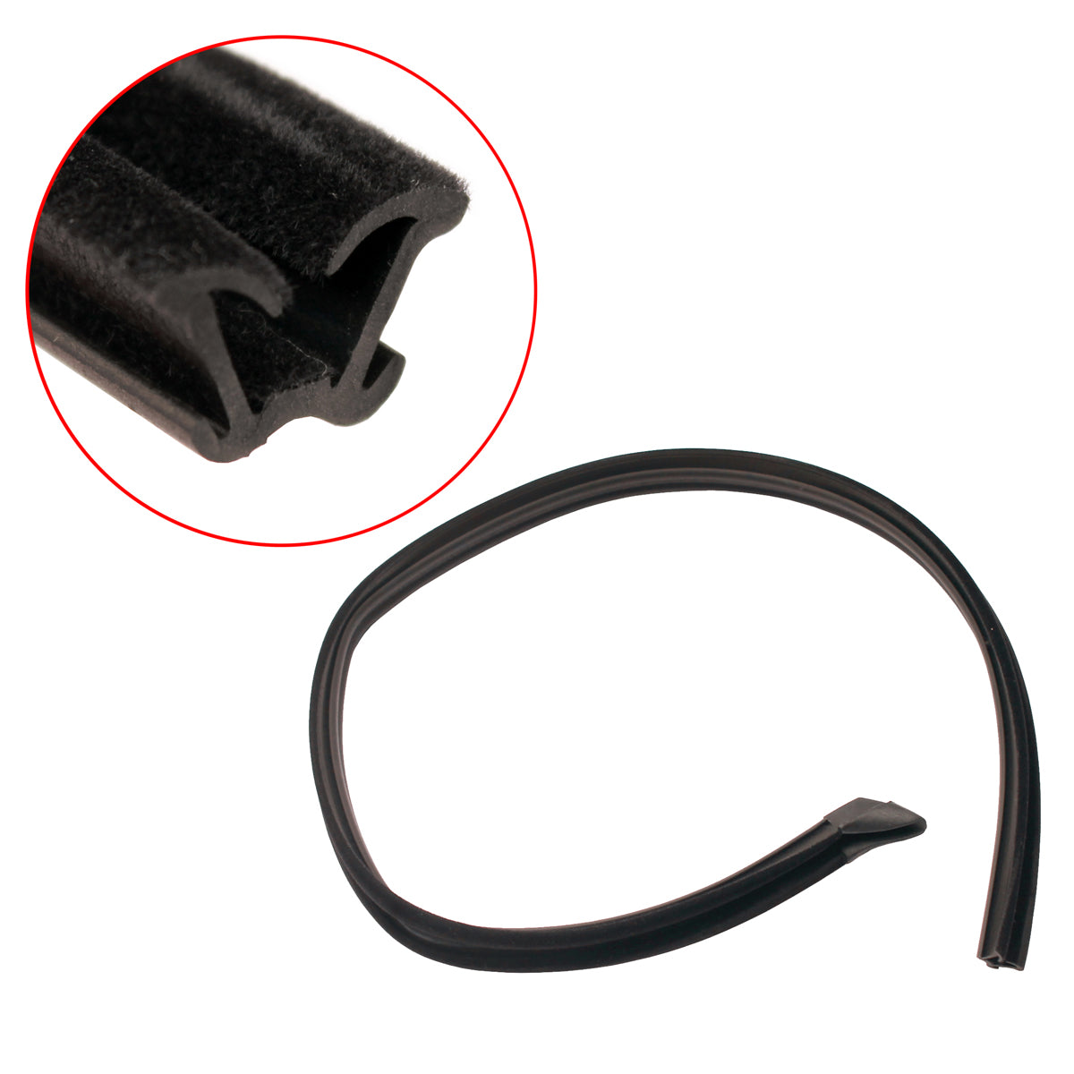 Body Rubber Kit Holden HK HT HG Monaro Black - HK1P