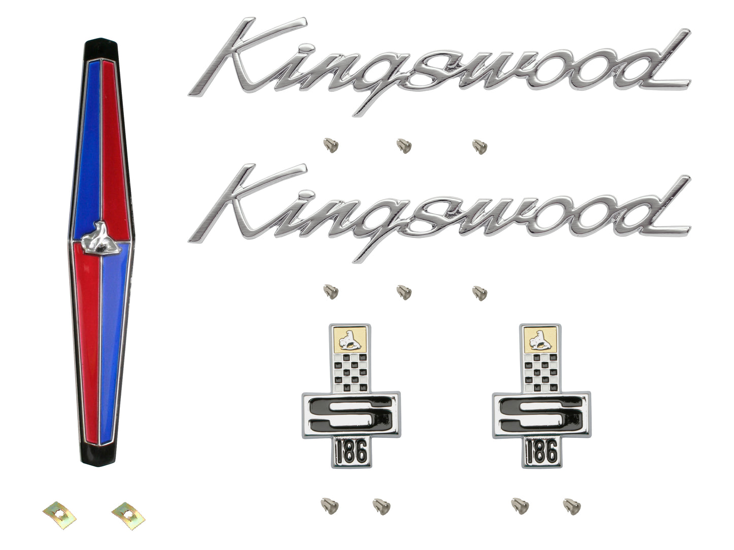 Badge Kit HK Holden Kingswood 186S - HKBK3
