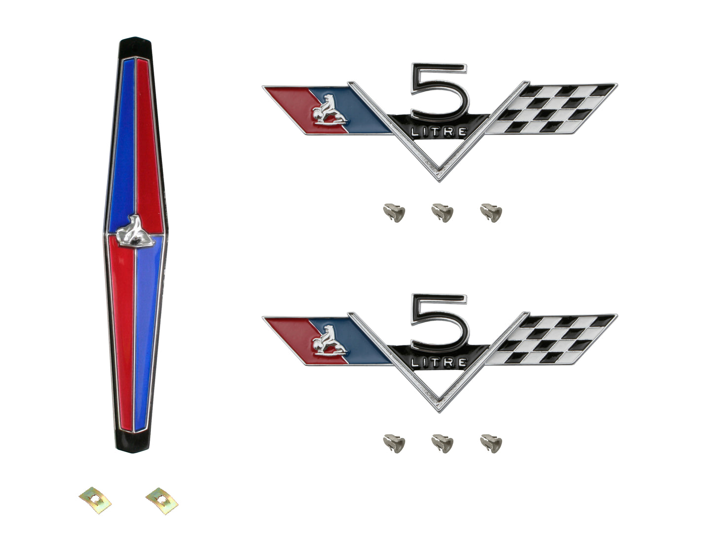 Badge Kit HK Holden Premier V8 - HKBK6