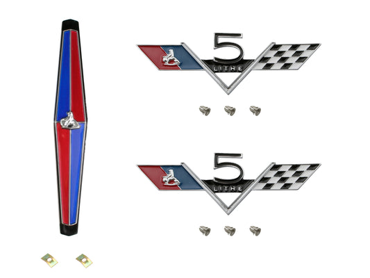 Badge Kit HK Holden Premier V8 - HKBK6