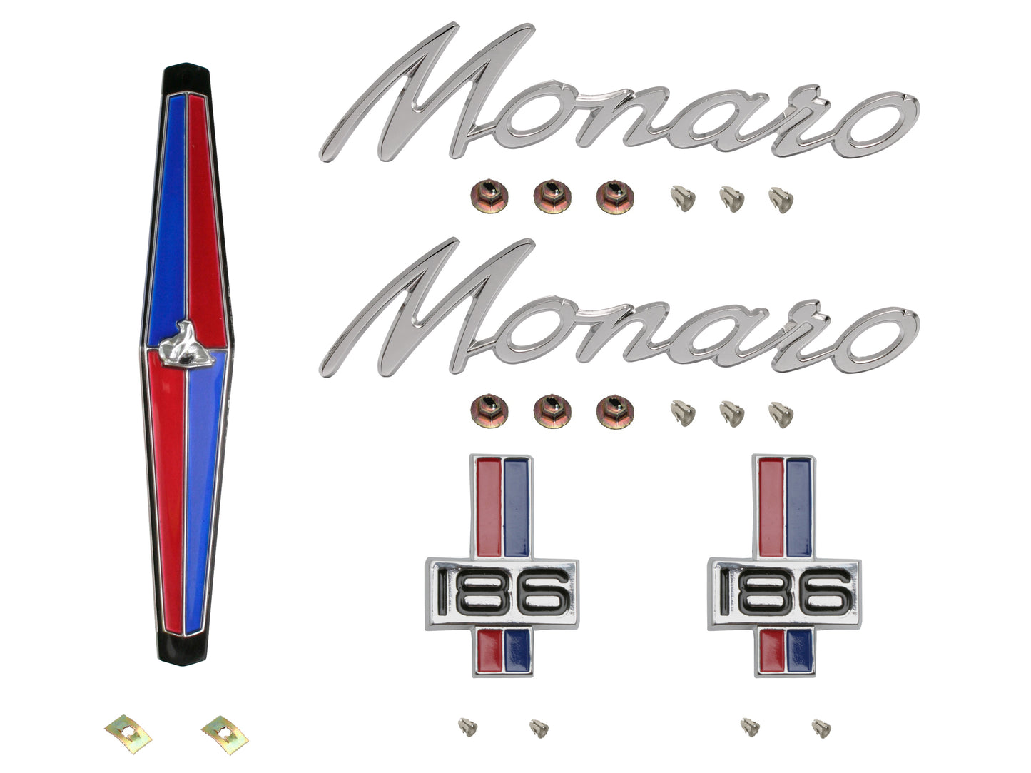 Badge Kit HK Holden Monaro 186 - HKBK7