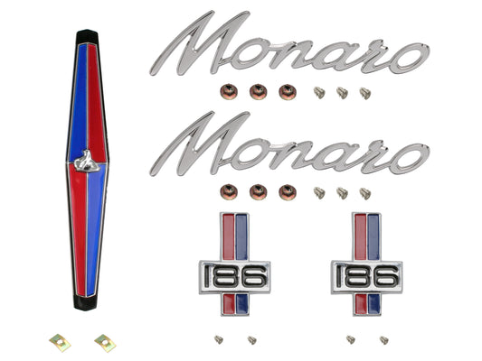 Badge Kit HK Holden Monaro 186 - HKBK7