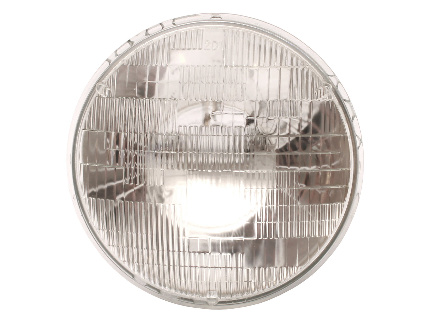 Headlight Sealed Beam 7" Round High Beam & Low Without Parker - HLA1008