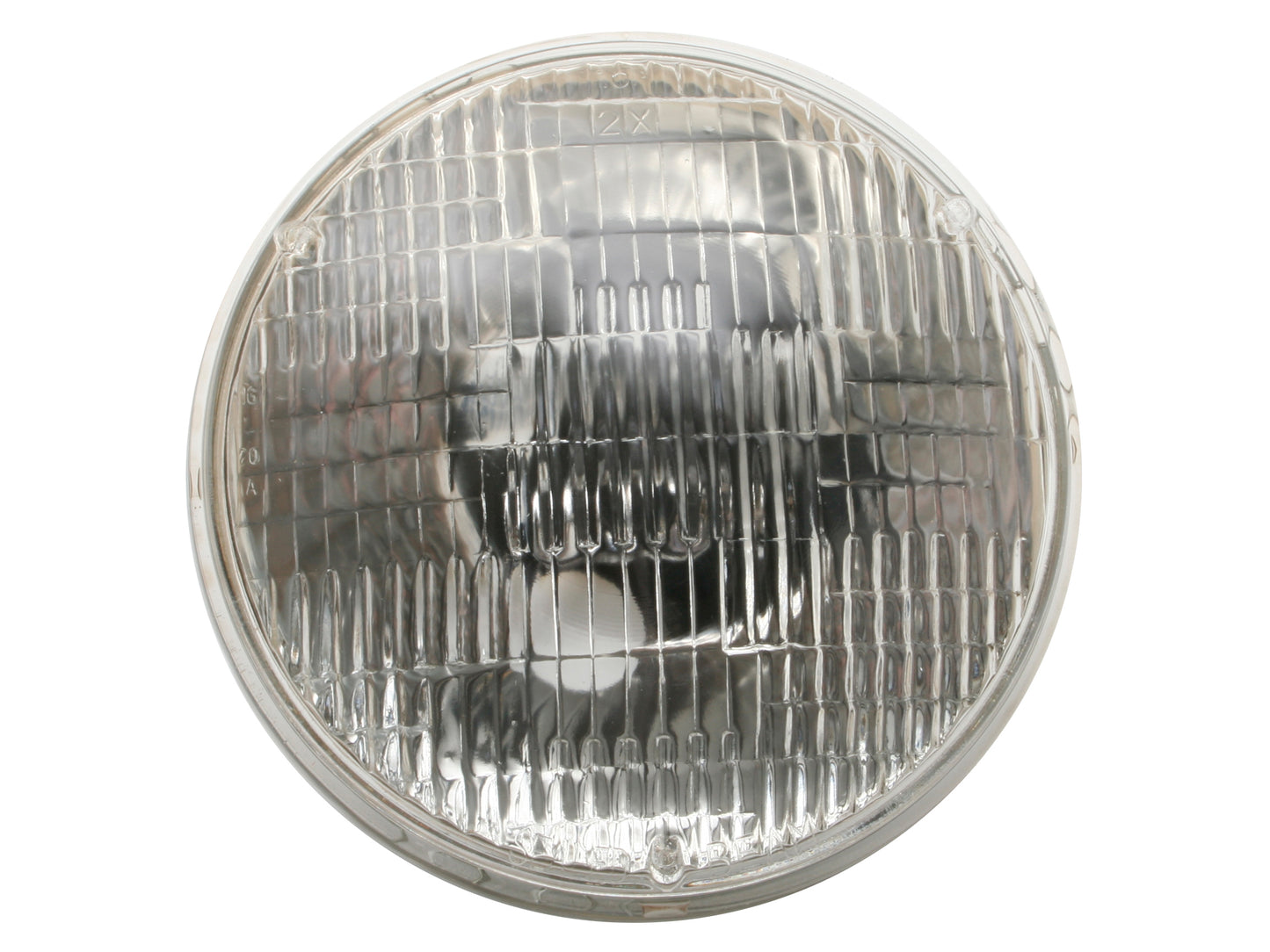 Headlight Sealed Beam 7" Round High Beam & Low With Parker - HLA1008A