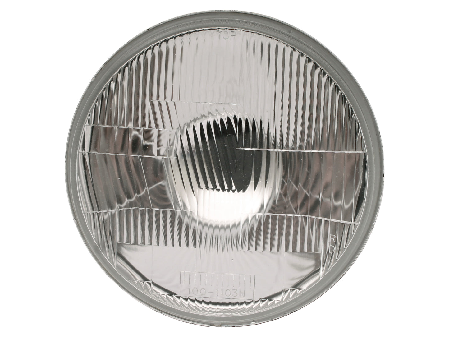 Headlight Semi Sealed Beam 7" Round With Out Parker - HLA1008B