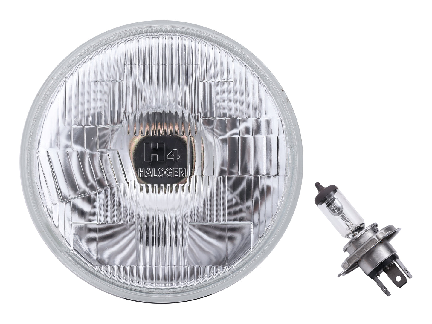 Headlight Halogen Conversion 7" Round H4 60/55w With Parker - HLA1008CB