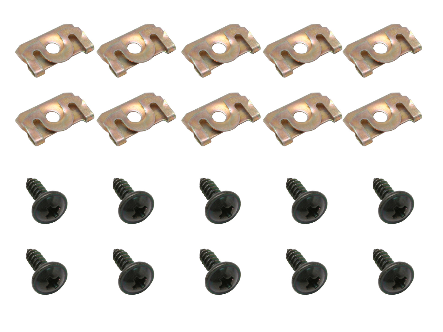 Headlight Mounting Clip Kit 48 FX FJ FE FC FB EK EJ EH For 2 Headlights - HLK1017