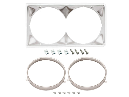 Headlight Rim Kit Inner & Outer HJ HX HZ Twin Headlight - HLR1000A