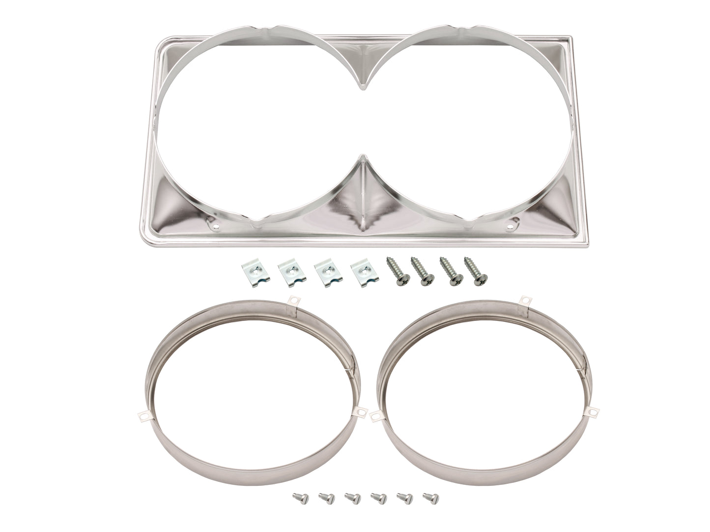 Headlight Rim Kit Inner & Outer HJ HX HZ Twin Headlight - HLR1000A