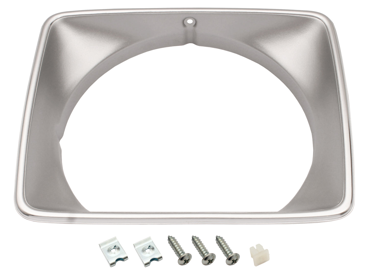 Headlight Rim Kit Inner & Outer Left & Right HJ HX HZ Belmont Kingswood Silver - HLRKHJS