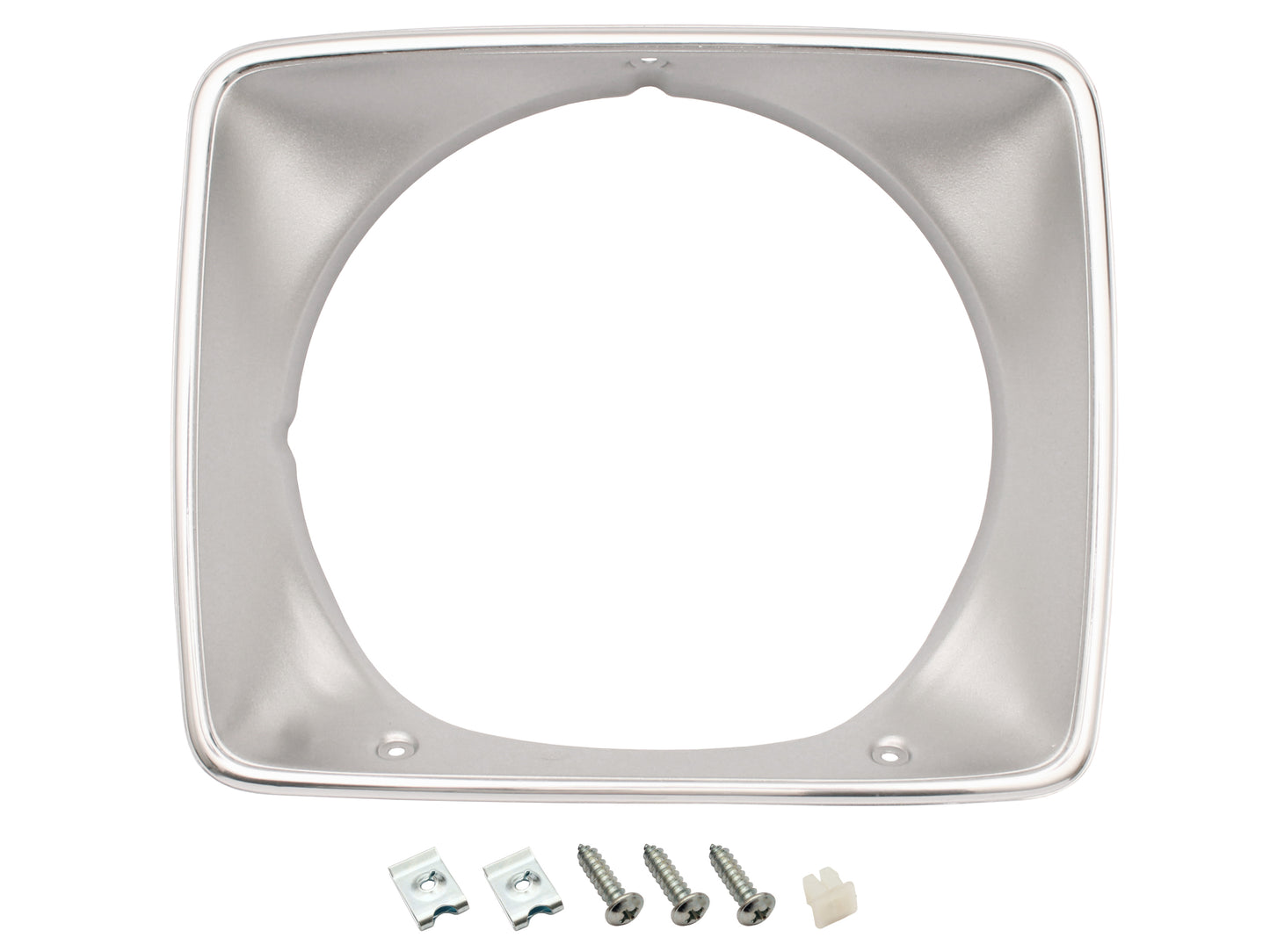Holden Headlight Surround Rim x1 HJ HX HZ Silver Belmont Kingswood head light - HLR1000D