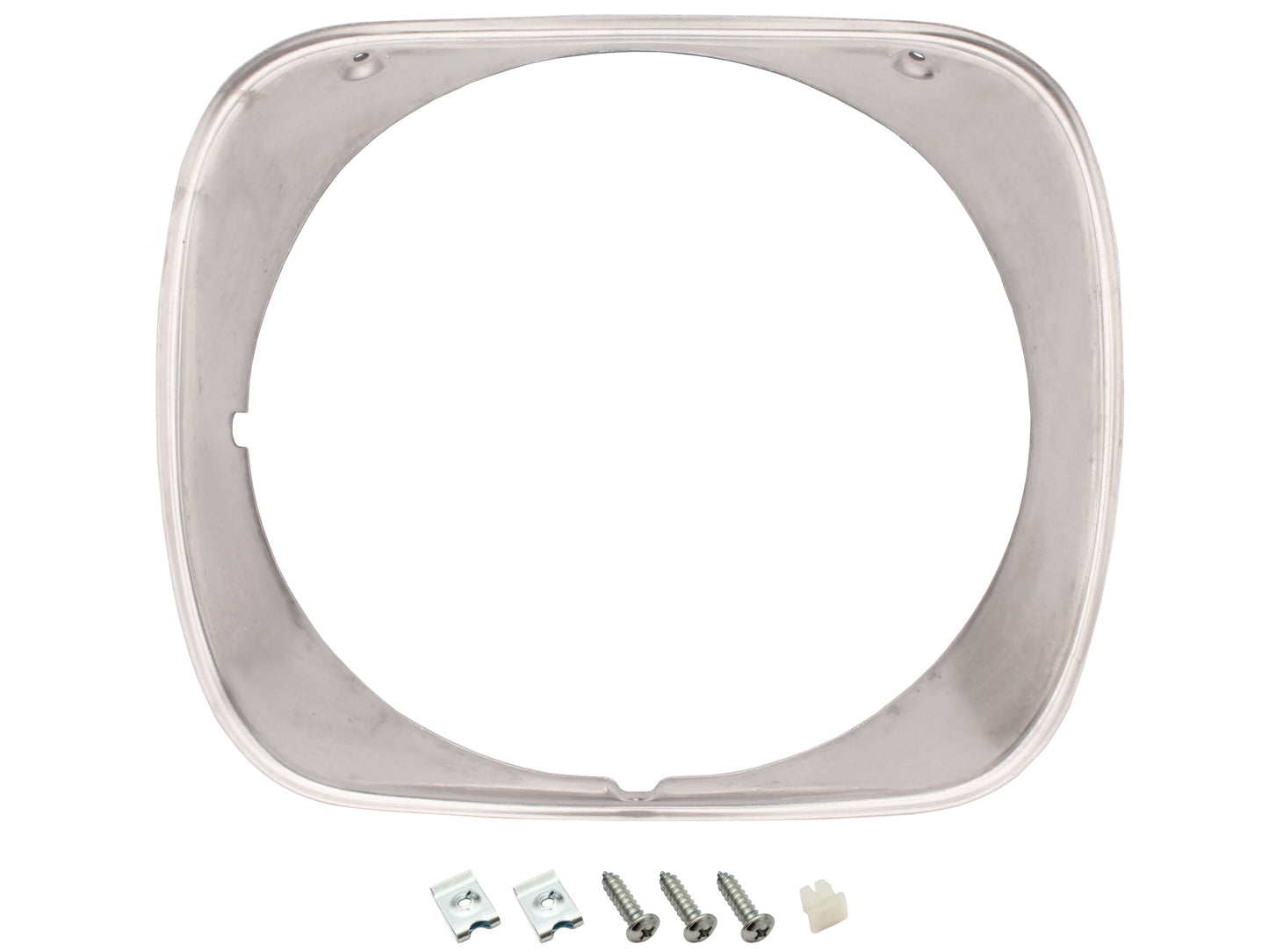 Headlight Rim Kit Inner & Outer L&R HJ HX HZ Tonner Silver - HLRKHJTS