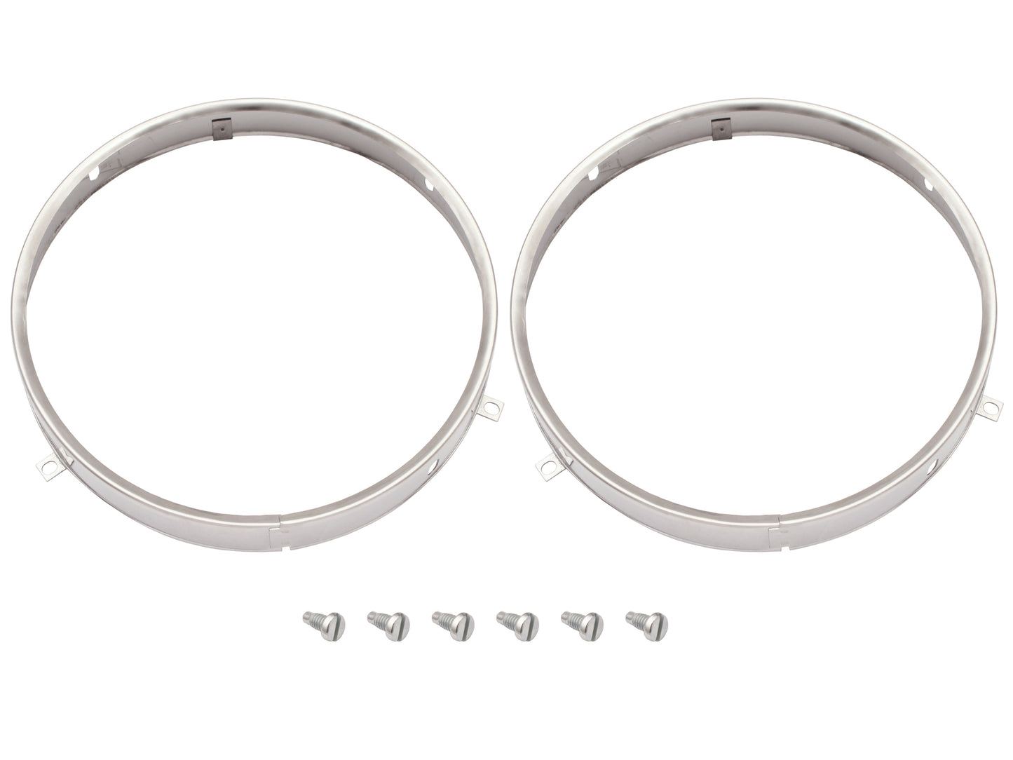 Headlight Rim Kit Inner & Outer L&R HQ SS GTS Black - HLRKHQB