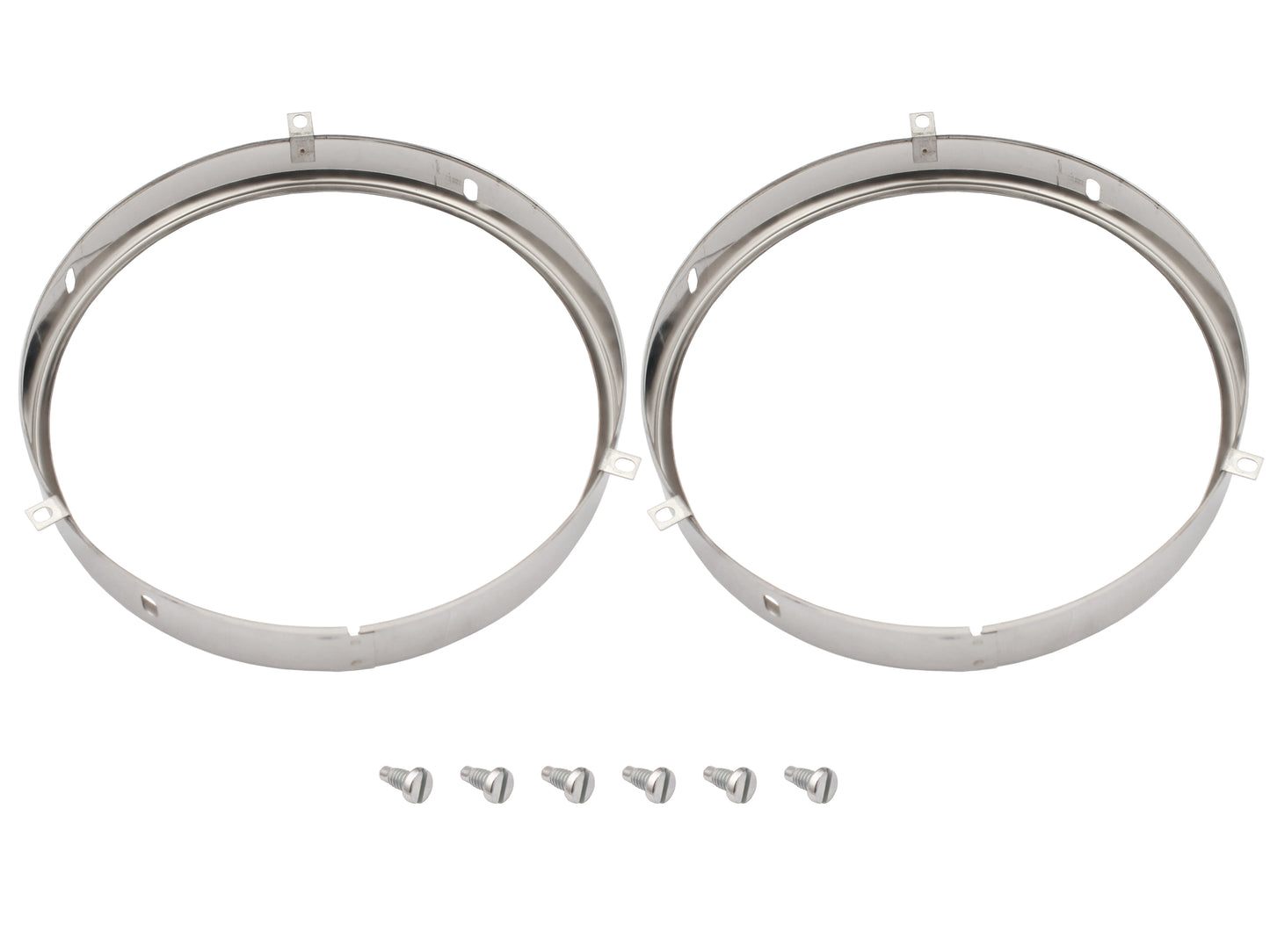 Headlight Rim Kit Inner & Outer L&R HQ SS GTS Black - HLRKHQB