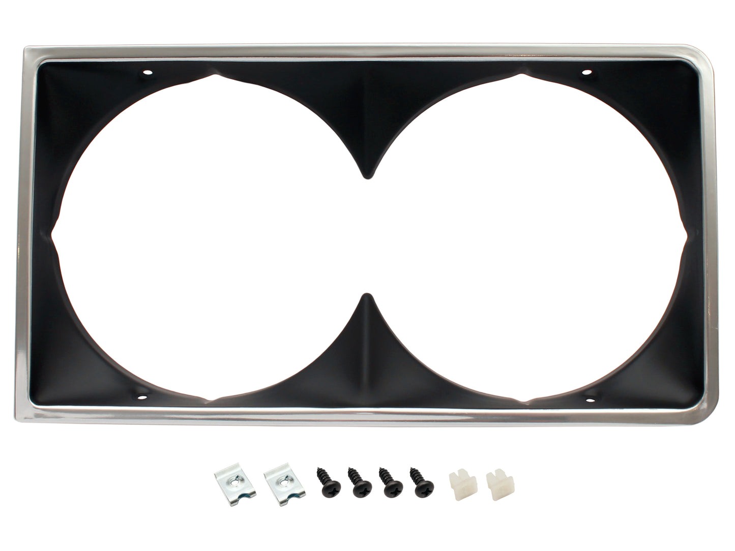 Headlight Rim Twin HZ GTS Sandman HX Le Monaro Black - HLR1000E