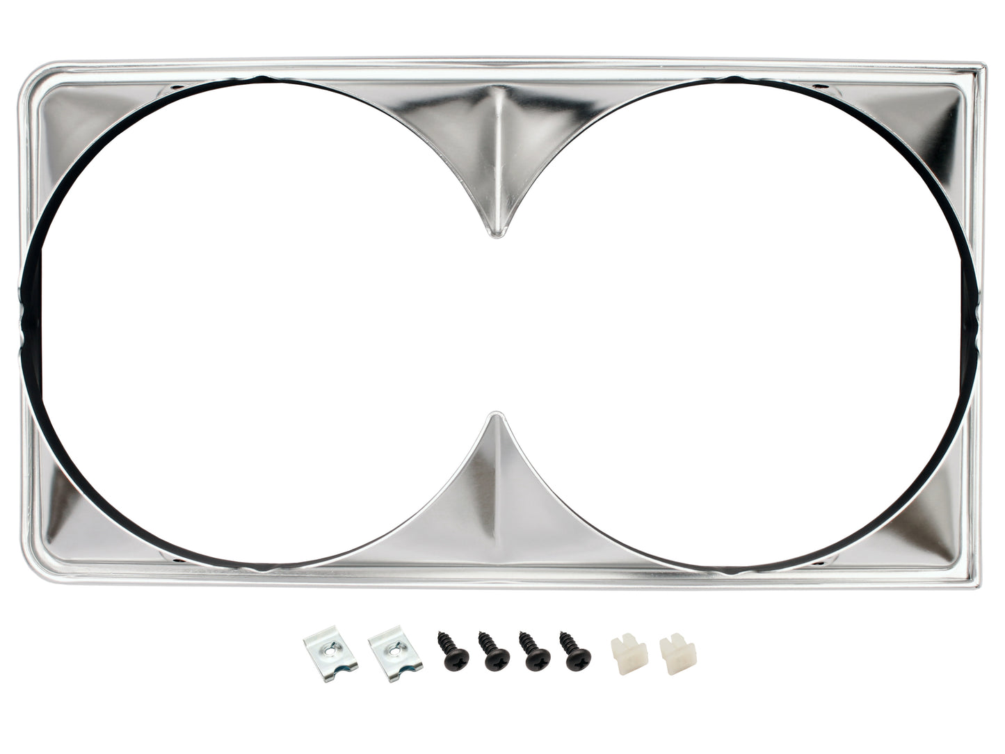 Headlight Rim Kit Inner & Outer L&R HX HZ Premier GTS Black - HLRKHXSB