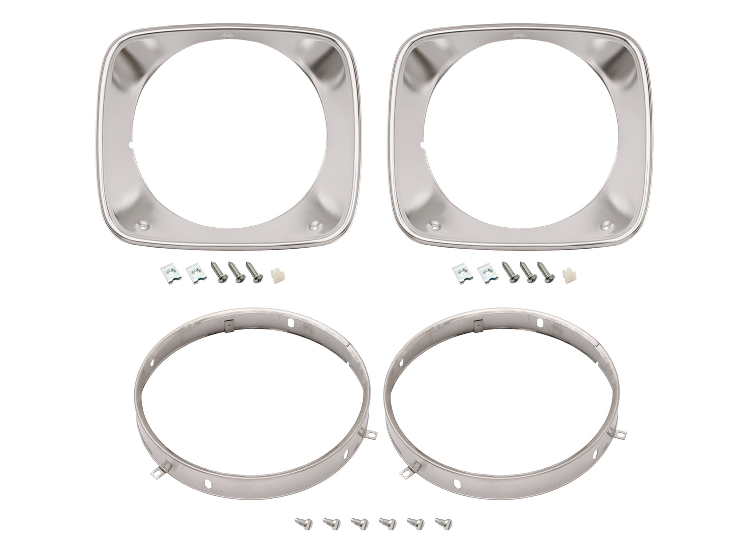 Headlight Rim Kit Inner & Outer L&R LH LX Tor Anodised - HLRKLHA
