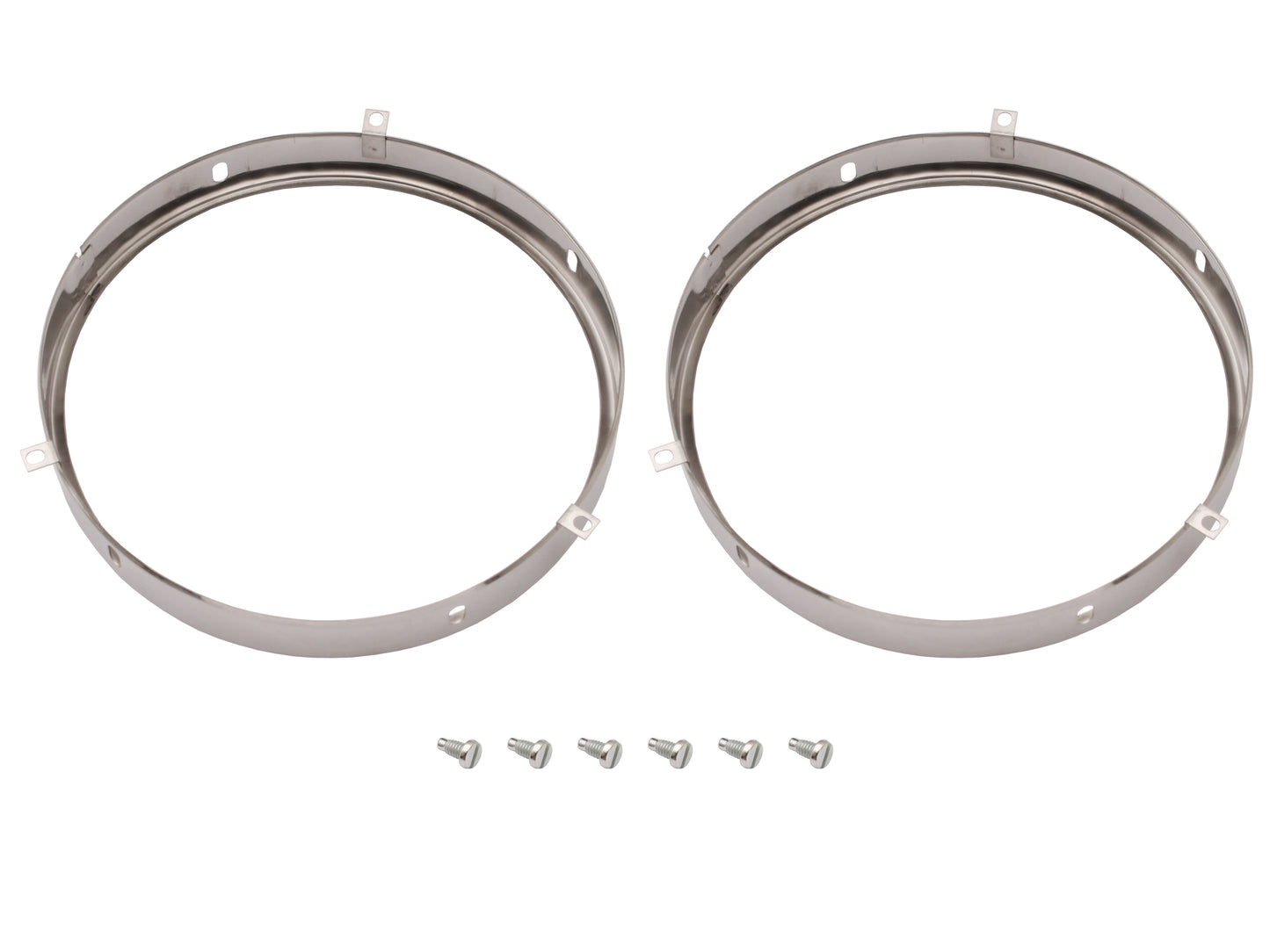 Headlight Rim Kit Inner & Outer L&R LH LX Torana Black - HLRKLHB