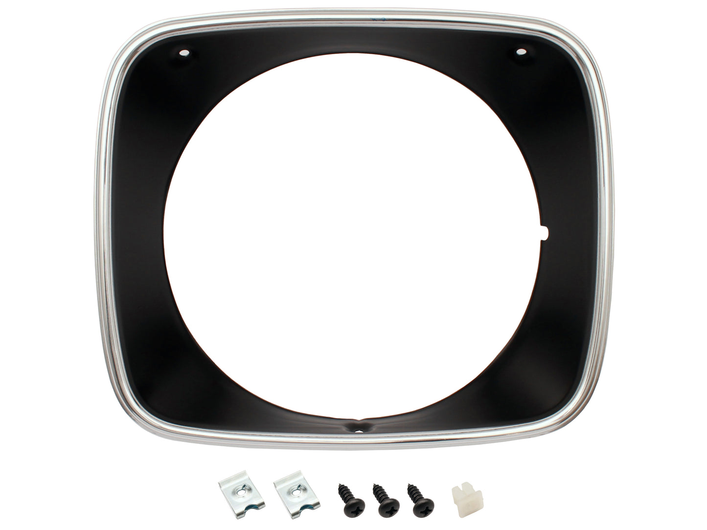 Headlight Rim Kit Inner & Outer L&R LH LX Torana Black - HLRKLHB