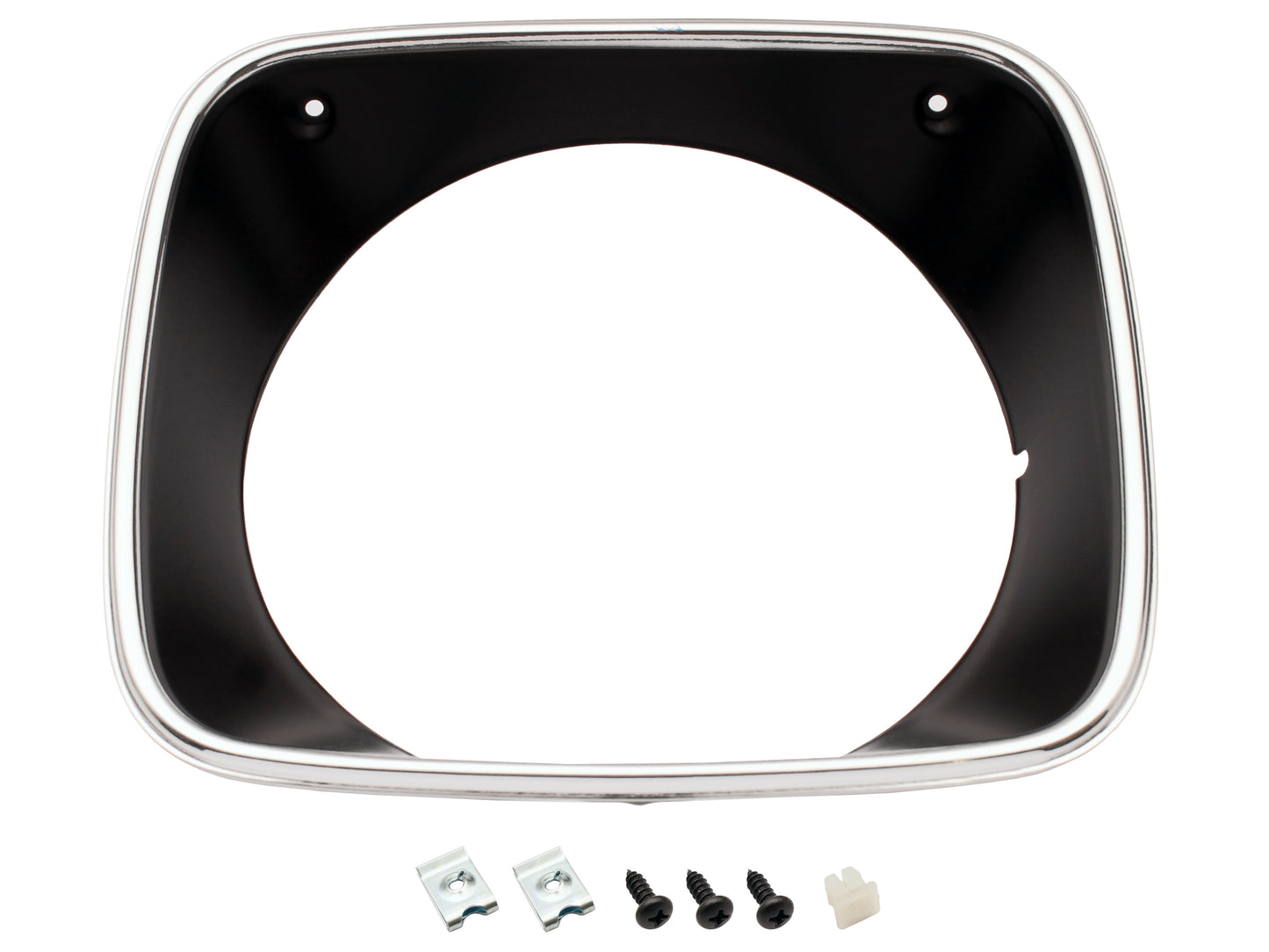 Headlight Rim Kit Inner & Outer L&R LH LX Torana Black - HLRKLHB