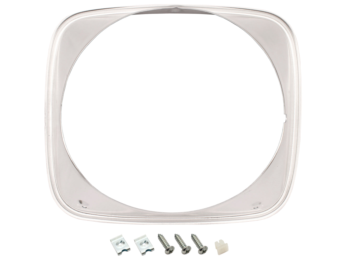 Headlight Rim Kit Inner & Outer L&R LH LX Torana Silver - HLRKLHS