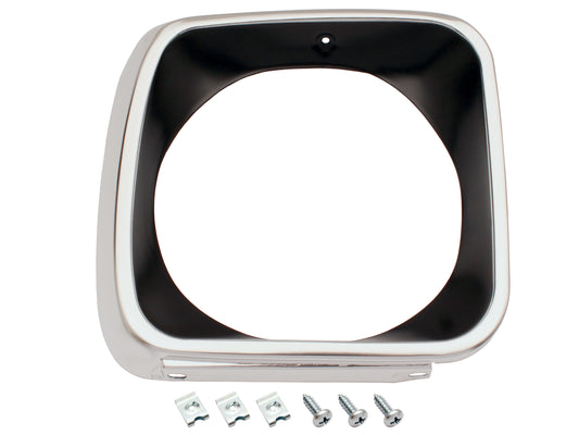 Holden Torana LJ GTR XU1 Headlight Surround Rim Black RIGHT NEW headlamp - HLR1006