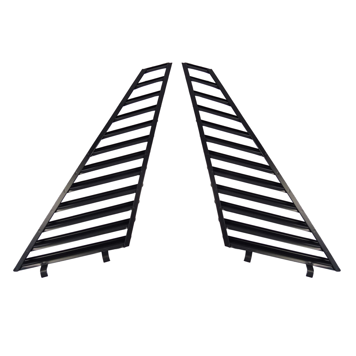 Rear Quarter Window Venetian Blind Pair (Black – Horizontal) Holden VP VR VS Sedan - HM0262B