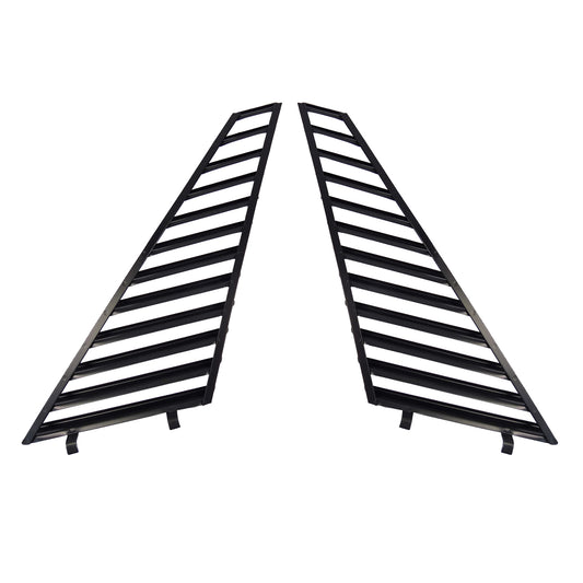 Rear Quarter Window Venetian Blind Pair (Black – Horizontal) Holden VP VR VS Sedan - HM0262B