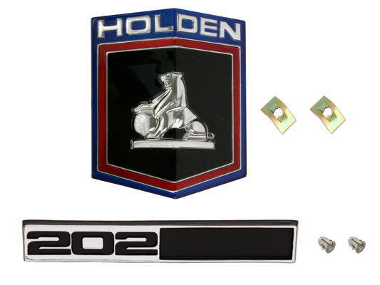 Badge Kit HQ Holden Belmont 202 - HQBK1