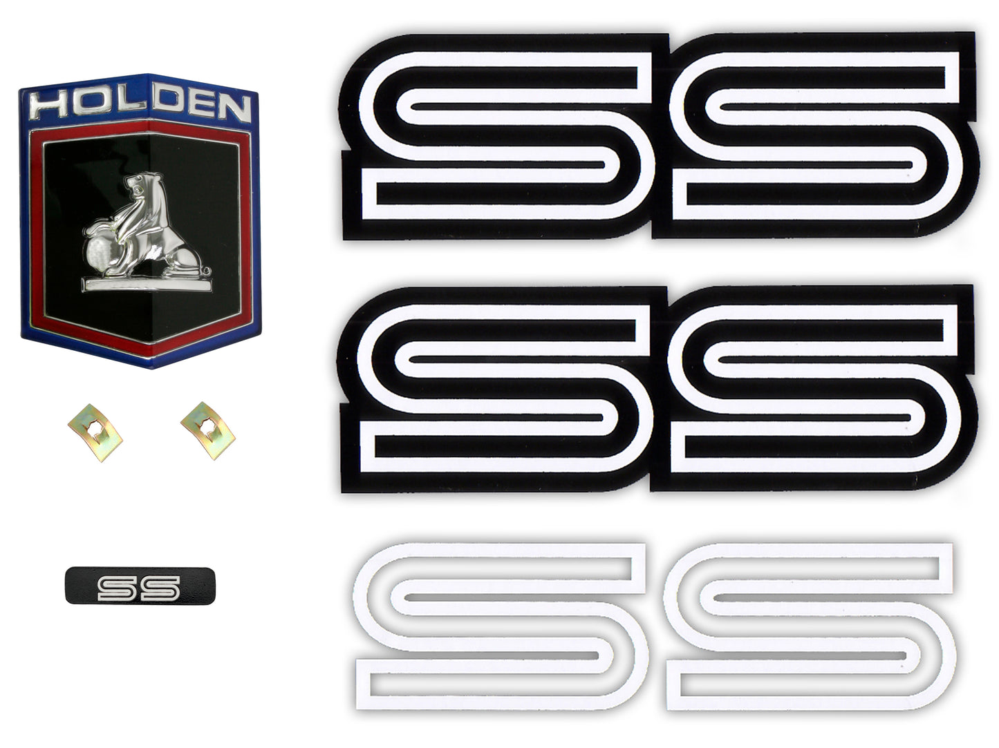 Badge Kit HQ Holden SS - HQBK13