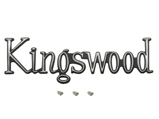 Badge "Kingswood" HQ HJ Fender, Boot, Tailgate - B1007