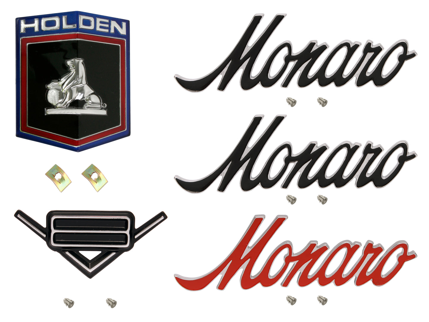 Badge Kit HQ Holden Monaro 253 308 Coupe - HQBK9