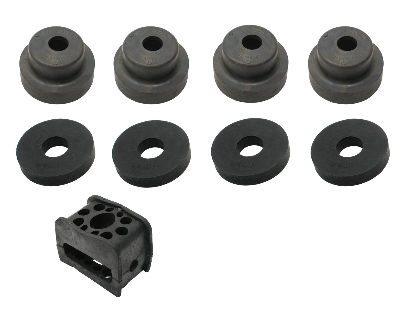 Front End Mounting Rubber Kit Holden EH (HR Crossmember) - FEK5A