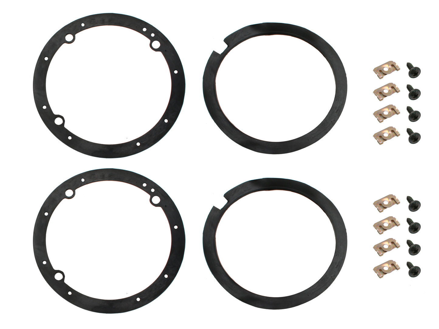 Headlight Gasket & Screws Kit "Lucas" 48 FJ FE FC FB EK - HS1000