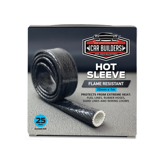 Car Builders Flame Resistant Hot Sleeve 25mm - HSLE25