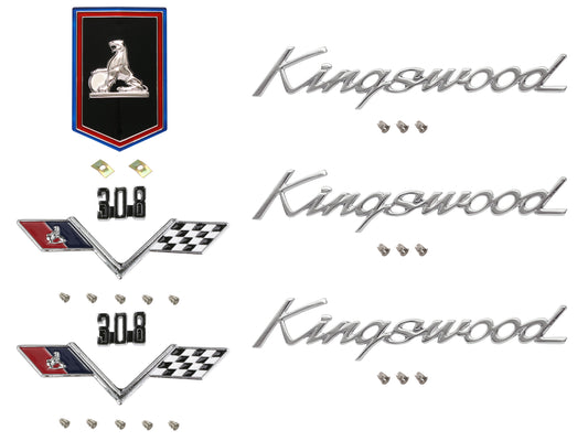 Badge Kit HT Holden Kingswood 308 - HTBK10