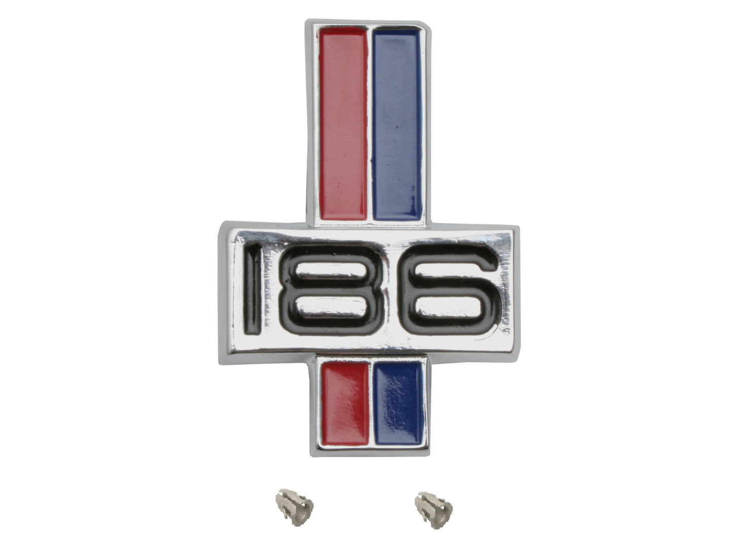 Holden - 186 - Guard Badge + Fitting Clips HK HT  fender  emblem - B1011