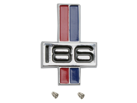 Holden - 186 - Guard Badge + Fitting Clips HK HT  fender  emblem - B1011