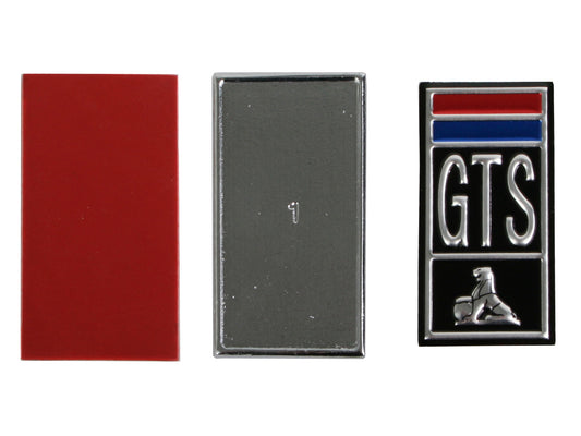 Badge "GTS" HK HT HG Monaro Rear Seat - B1001A