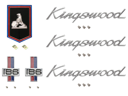 Badge Kit HT Holden Kingswood 186 - HTBK6